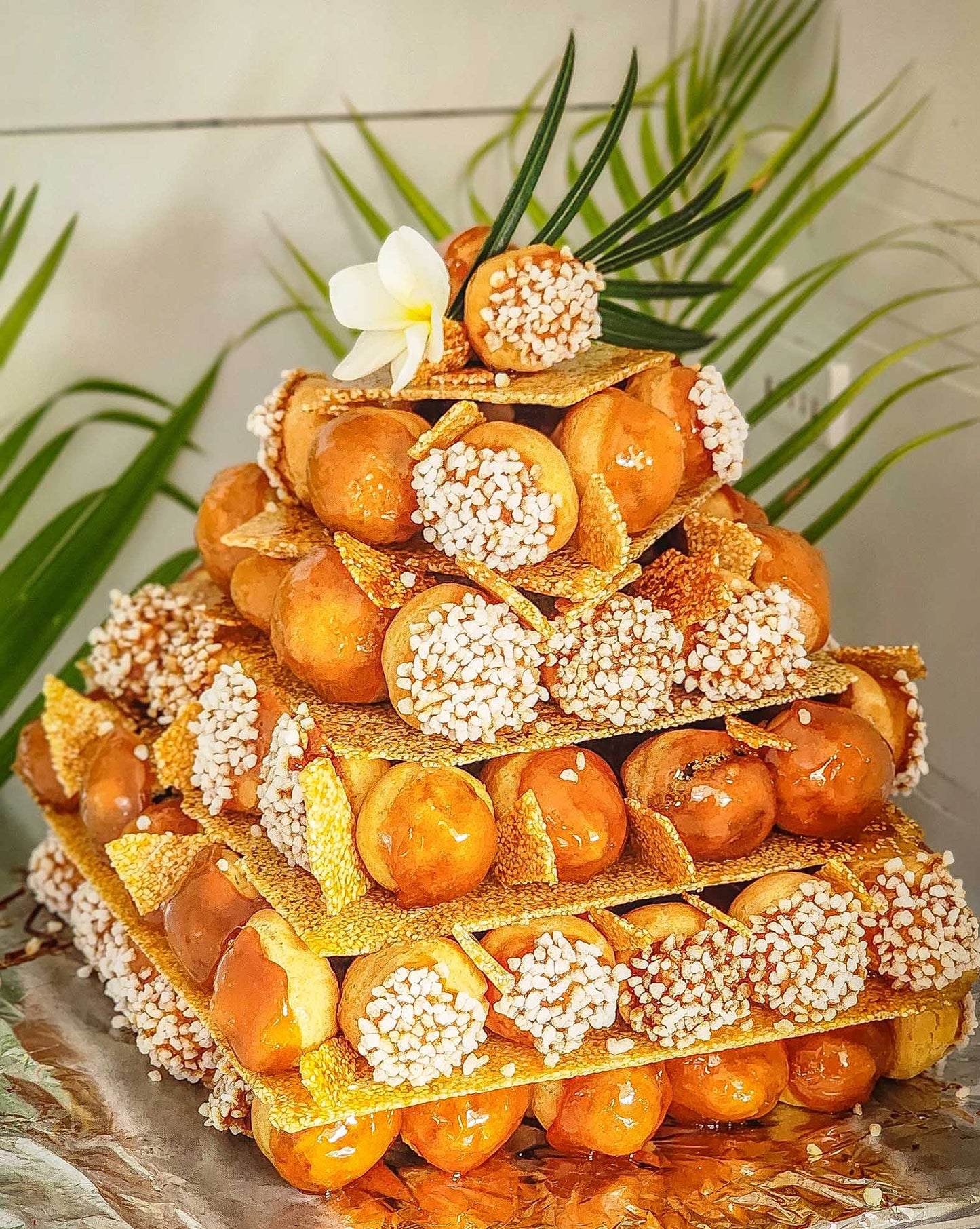 🍬 Croquembouche Tower