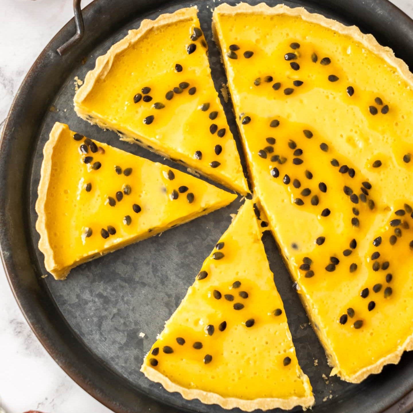 Passion Fruit Cheese Tarte