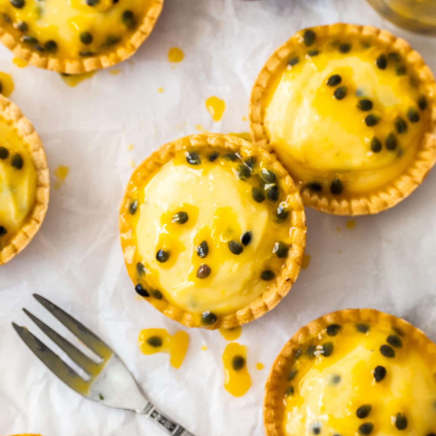 Passion Fruit Cheese Tarte