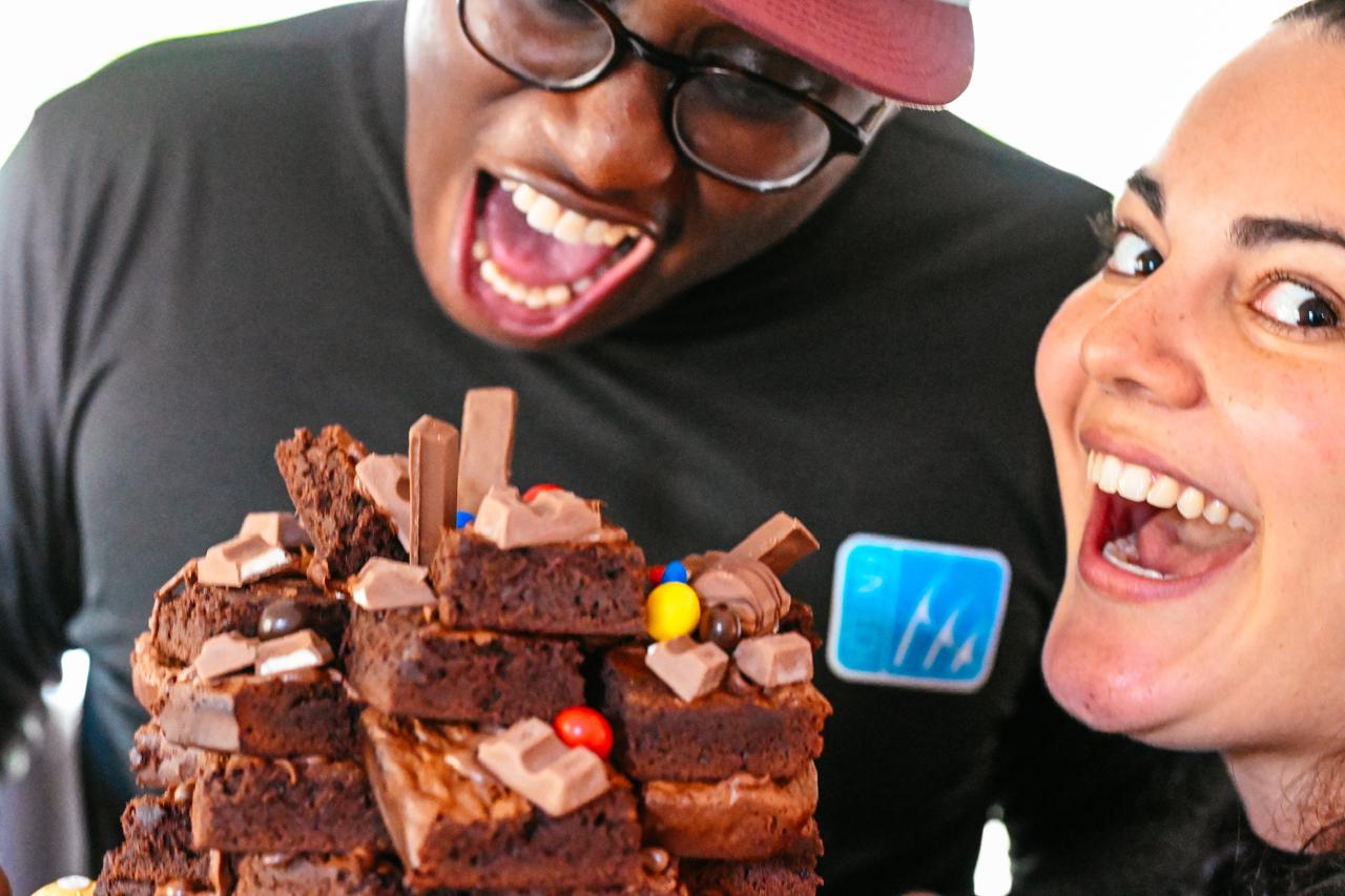 Brownie Tower