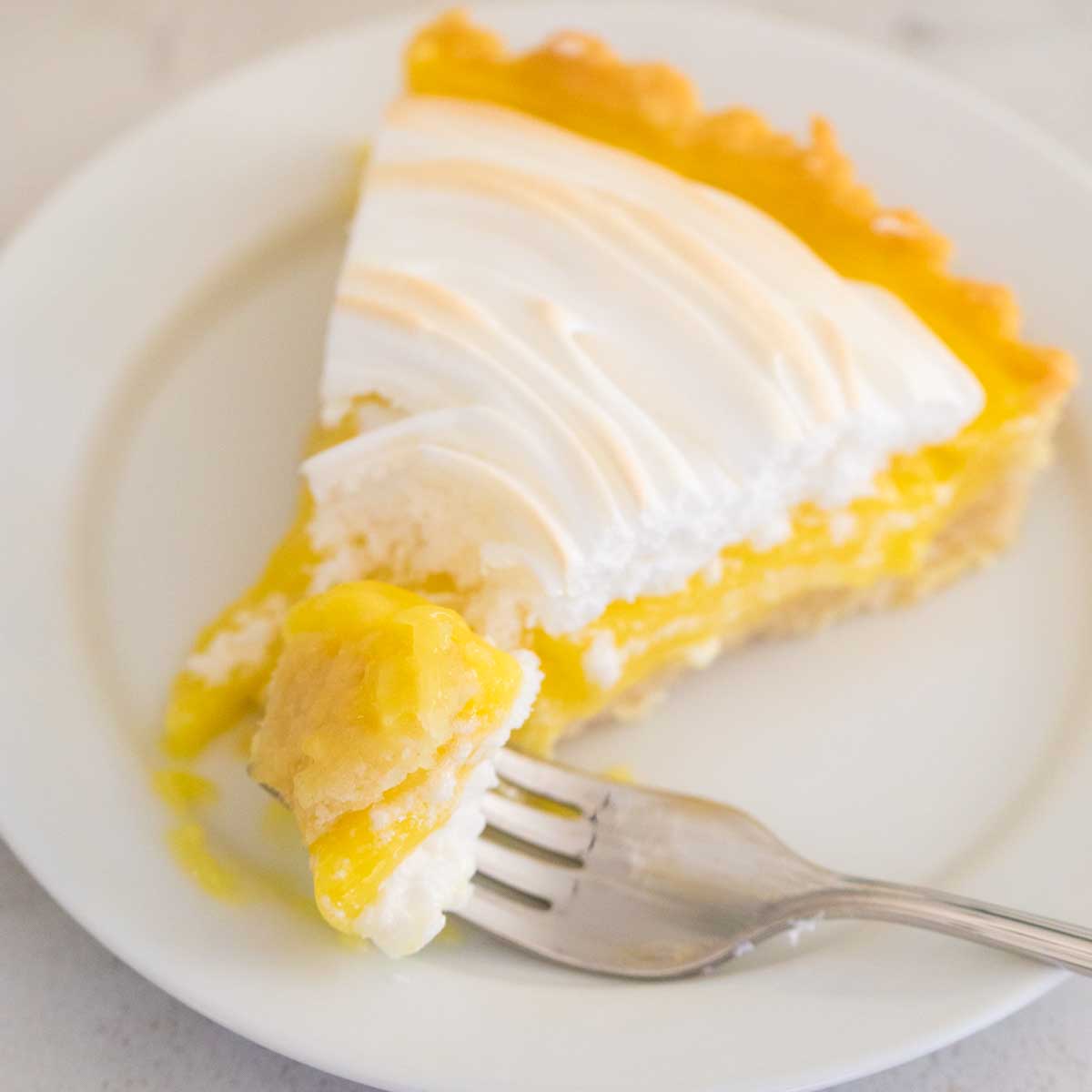 🍋 Tarte au Citron Meringuée