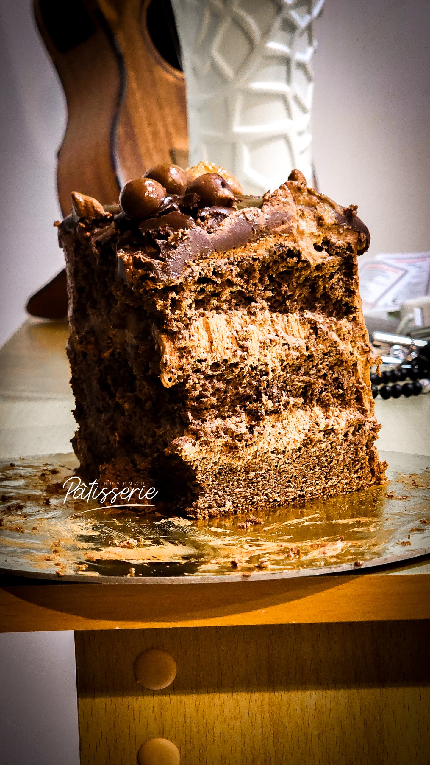 Chocolate Whipped Cream Cake
