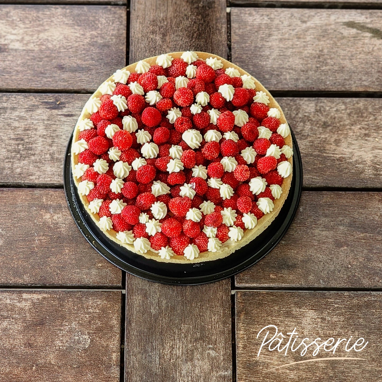 Tartes au Framboises (Raspberries Pie)