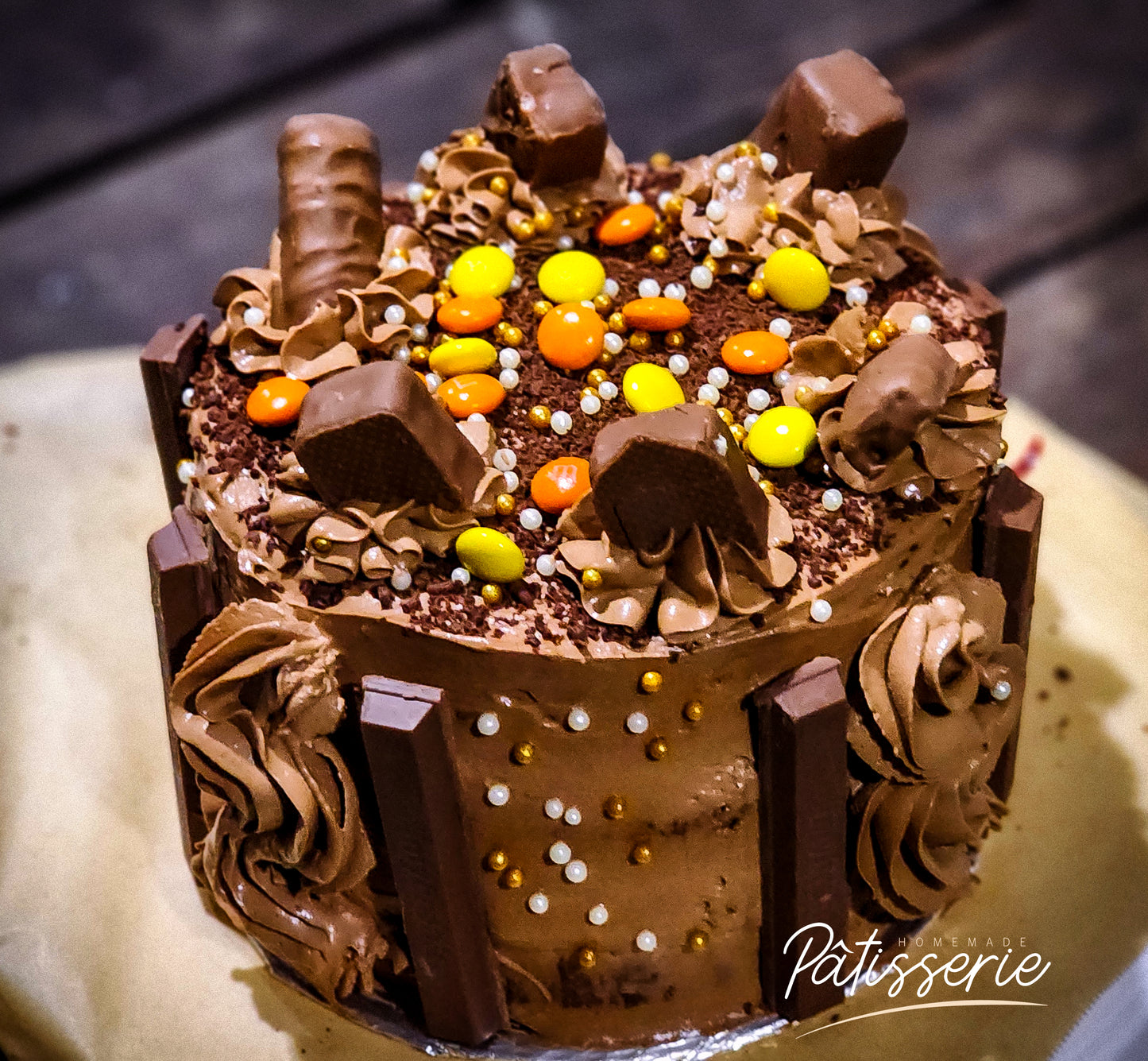 Chocolate Whipped Cream Cake