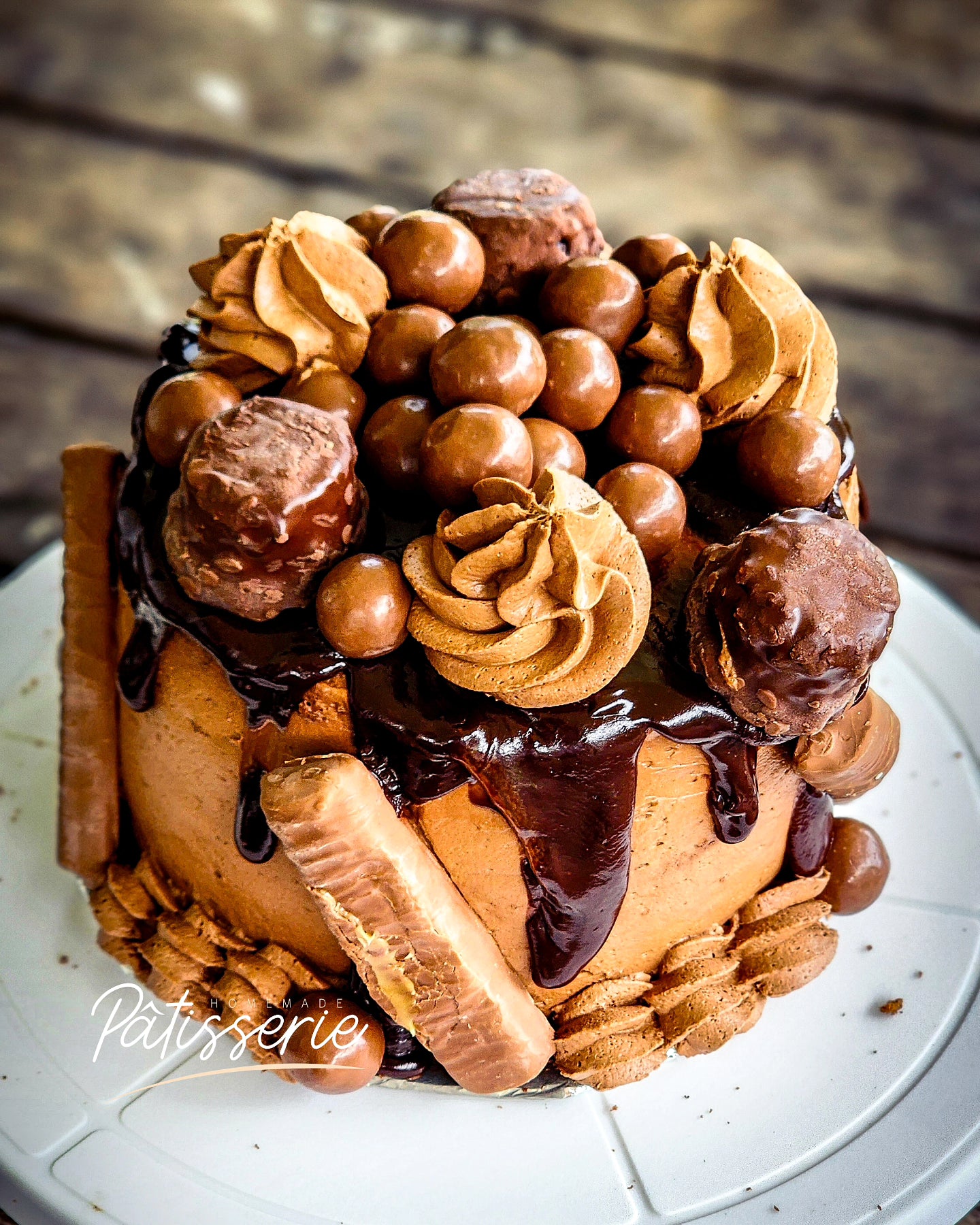 Chocolate Whipped Cream Cake